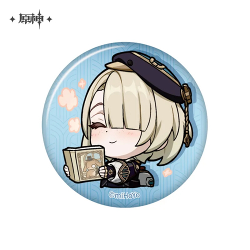 Genshin Impact Court of Fontaine Series Chibi Chara Can Badge Freminet