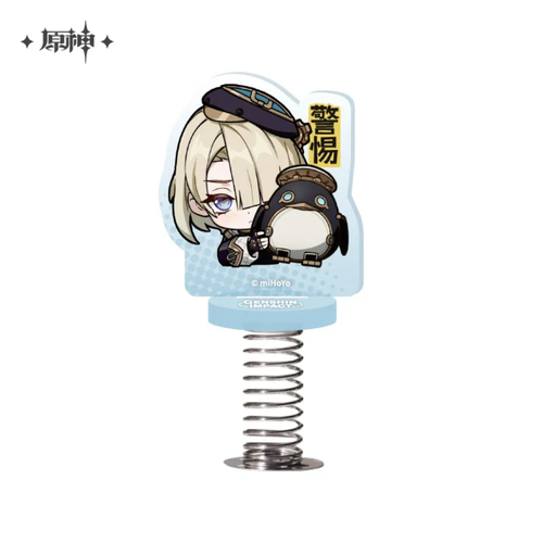 Genshin Impact Court of Fontaine Series Chibi Acrylic Stand (with Spring) Freminet