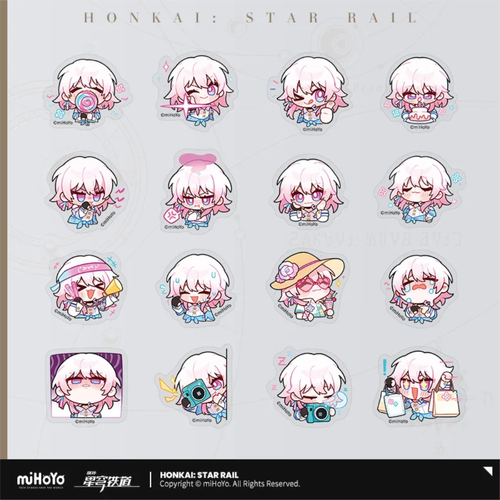 Honkai: Star Rail Pom-Pom Gallery Sticker March 7th