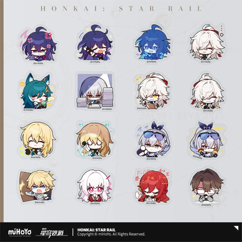 Honkai: Star Rail Pom-Pom Gallery Sticker Galactic Roaming