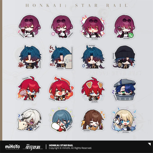 Honkai: Star Rail Pom-Pom Gallery Sticker Even Immortality Ends?