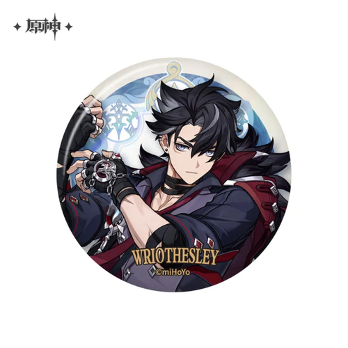 Genshin Impact Court of Fontaine Series Theme Chara Can Badge Wriothesley