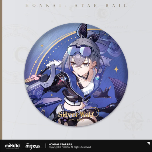 Honkai: Star Rail Interstellar Journey Can Badge Silver Wolf