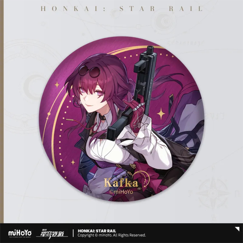 Honkai: Star Rail Interstellar Journey Can Badge Kafka