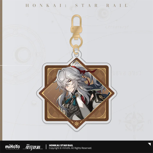 Honkai: Star Rail Interstellar Journey Acrylic Keychain Jing Yuan