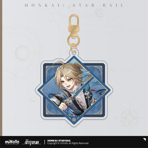 Honkai: Star Rail Interstellar Journey Acrylic Keychain Yanqing