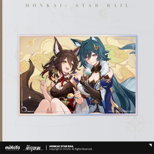 Honkai: Star Rail Interstellar Journey Shikishi Tingyun & Yukong