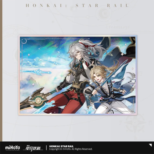 Honkai: Star Rail Interstellar Journey Shikishi Jing Yuan & Yanqing