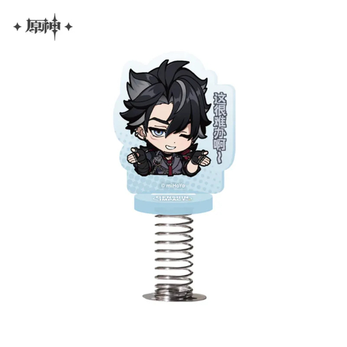 Genshin Impact Chibi Shaker Acrylic Stand Wriothesley