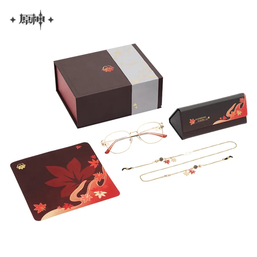 Genshin Impact Kaedehara Kazuha Impression Theme Glasses Gift Box