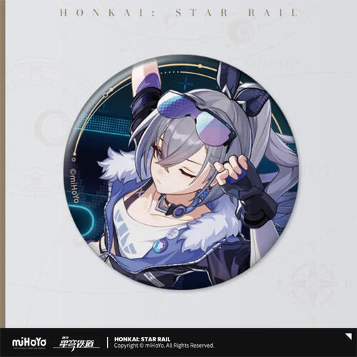 Honkai: Star Rail Stars Invitation Series Badge Silver Wolf