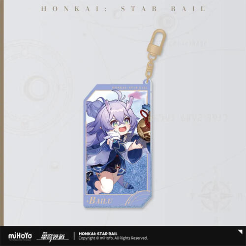 Honkai: Star Rail Stars Invitation Series Acrylic Charm Bailu