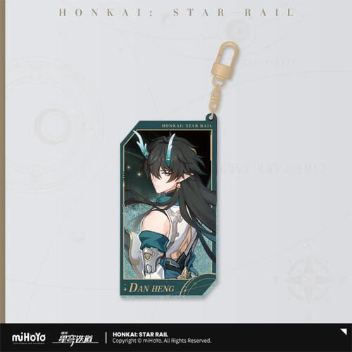 -PRE ORDER- Honkai: Star Rail Stars Invitation Series Acrylic Charm Dan Heng Imbibitor Lunae