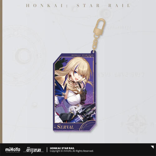 Honkai: Star Rail Stars Invitation Series Acrylic Charm Serval