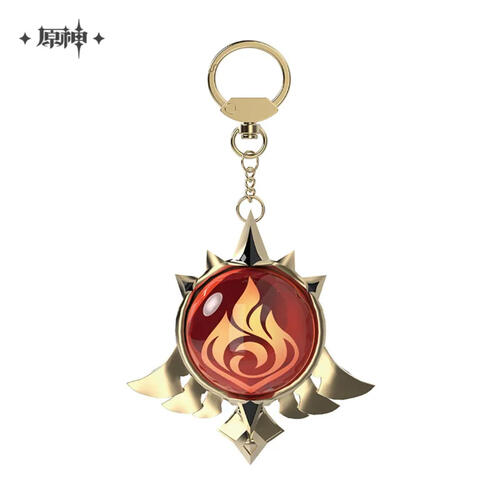 Genshin Impact Genshin Theme Vision Keychain Series Mondstadt Pyro