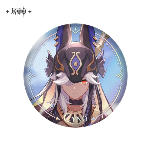 Genshin Impact Character PV Series Can Badge Cyno