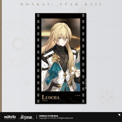 Honkai: Star Rail Stars Invitation Series Imitation Film Card Luocha