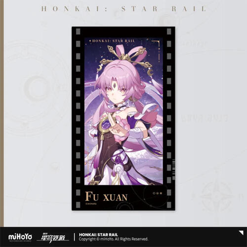 Honkai: Star Rail Stars Invitation Series Imitation Film Card Fu Xuan