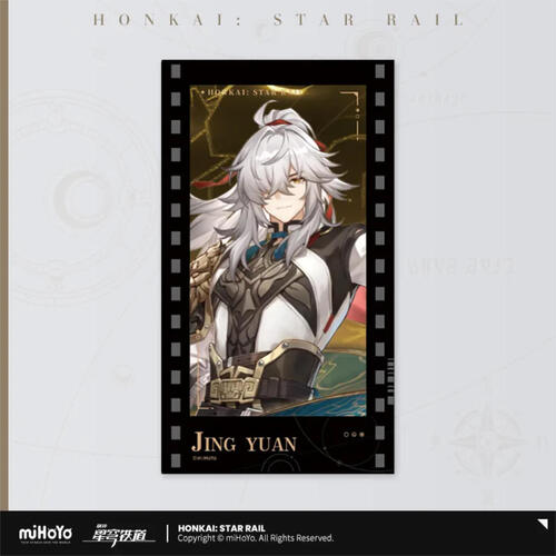 Honkai: Star Rail Stars Invitation Series Imitation Film Card Jing Yuan