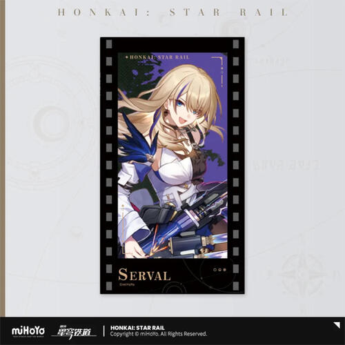 Honkai: Star Rail Stars Invitation Series Imitation Film Card Serval