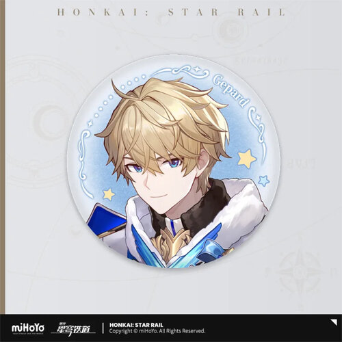 -PRE ORDER- Honkai: Star Rail Cosmic Candy House Badge Gepard Landau