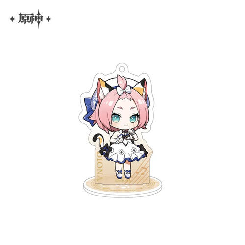 Genshin Impact Memory Of Dust Series Chibi Mini Acrylic Stand Diona