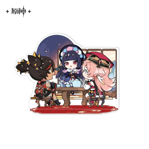 Genshin Impact The Exquisite Night Chimes Series Chibi Character Acrylic Stand Third Day of the First Lunar Month