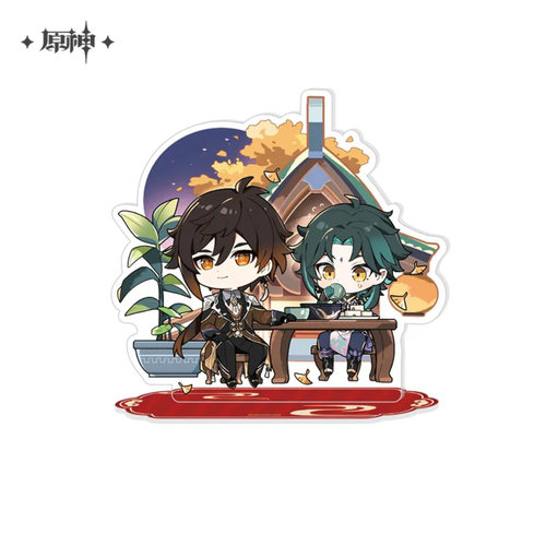 Genshin Impact The Exquisite Night Chimes Series Chibi Character Acrylic Stand Fifth Day of the First Lunar Month