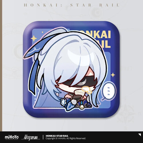 -PRE ORDER- Honkai: Star Rail Pom-Pom Gallery Emote Square Badge Jingliu