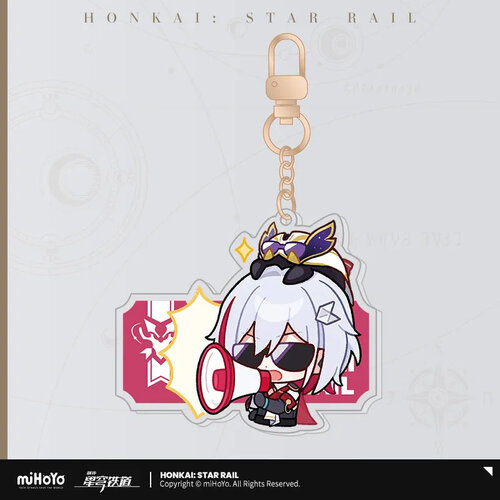 -PRE ORDER- Honkai: Star Rail Pom-Pom Gallery Emote Charm Topaz and Numby