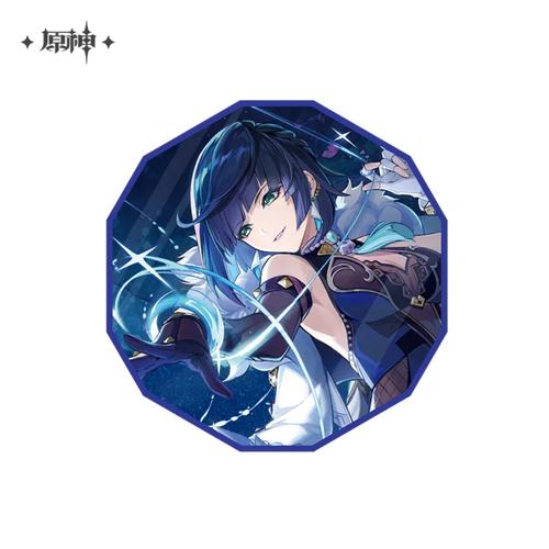 -PRE ORDER- Genshin Impact Genius Invokation TCG Event Series Night Orchid Acrylic Coaster Yelan Acrylic Coaster