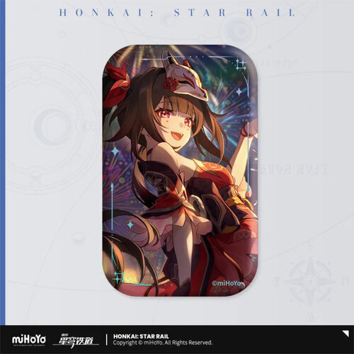 -PRE ORDER- Honkai: Star Rail Light Cone Can Badge Earthly Escapade (Sparkle)