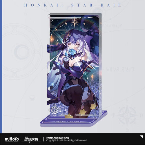 -PRE ORDER- Honkai: Star Rail Light Cone Glitter Acrylic Stand Reforged Remembrance (Black Swan)