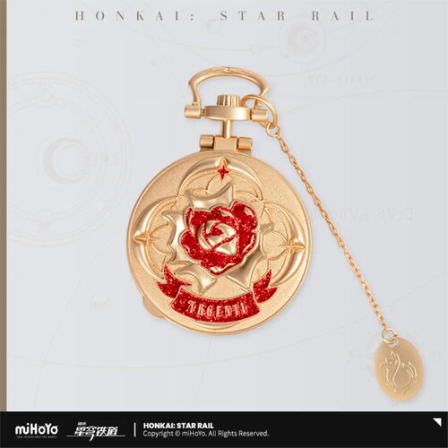 -PRE ORDER- Honkai: Star Rail Argenti The Most Beautiful of All Faux Pocket Watch Mirror