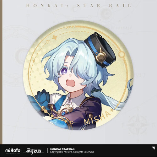 -PRE ORDER- Honkai: Star Rail The Destruction Can Badge Misha