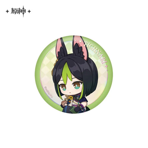 -PRE ORDER- Genshin Impact Teyvat Nature Discover Tour Tighnari Chibi Can Badge (English Ver.)