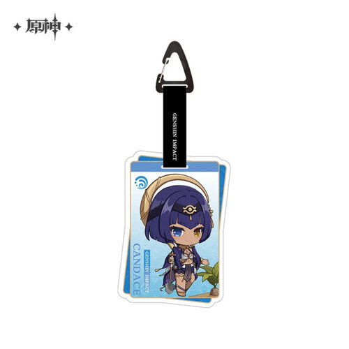 -PRE ORDER- Genshin Impact Teyvat Nature Discover Tour Candace Chibi Acrylic Charm (English Ver.)