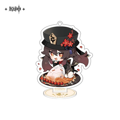 -PRE ORDER- Genshin Impact Delicious Party Theme Series Character Acrylic Stand Hu Tao