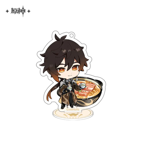 -PRE ORDER- Genshin Impact Delicious Party Theme Series Character Acrylic Stand Zhongli