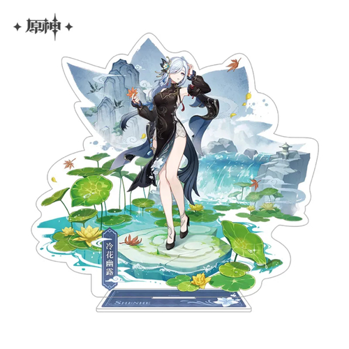 -PRE ORDER- Genshin Impact Teyvat Style  Forstflower Dew [Shenhe] Acrylic Stand