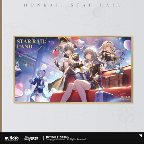 -PRE ORDER- Honkai: Star Rail LAND Series Acrylic Shikishi