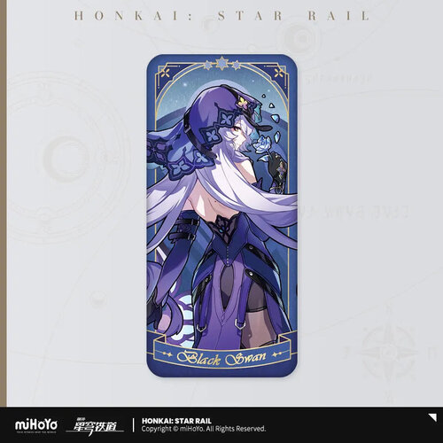 -PRE ORDER- Honkai: Star Rail Fable of the Stars Can Badge Black Swan