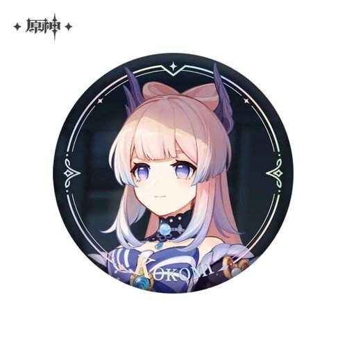 -PRE ORDER- Genshin Impact Character PV Series Can Badge Sangonomiya Kokomi