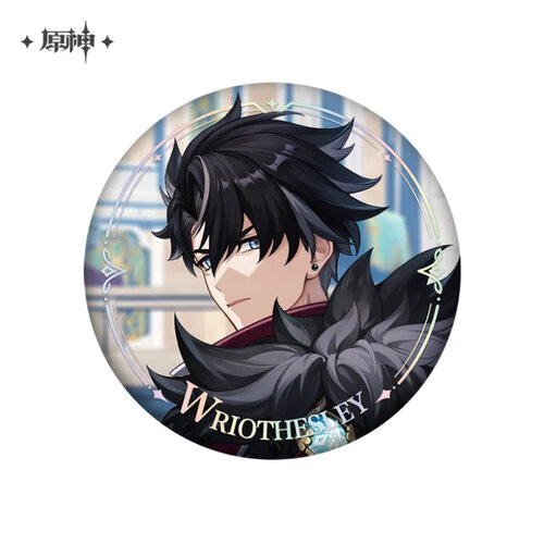 -PRE ORDER- Genshin Impact Character PV Series Can Badge Wriothesley