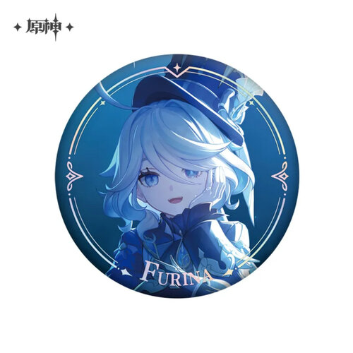 -PRE ORDER- Genshin Impact Character PV Series Can Badge Furina