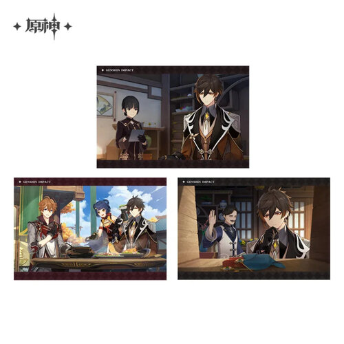 -PRE ORDER- Genshin Impact Character PV Series Photo Card Zhongli An Additional Expense