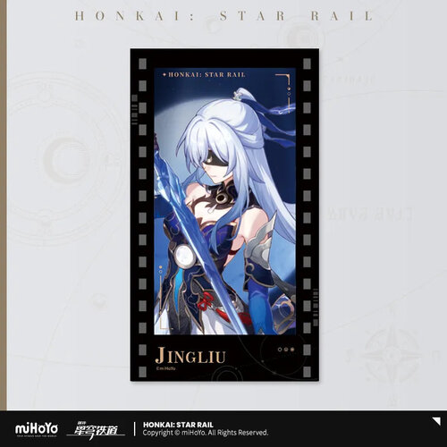 -PRE ORDER- Honkai: Star Rail Stars Invitation Series Imitation Film Card Jingliu