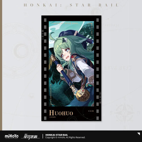 -PRE ORDER- Honkai: Star Rail Stars Invitation Series Imitation Film Card Huohuo