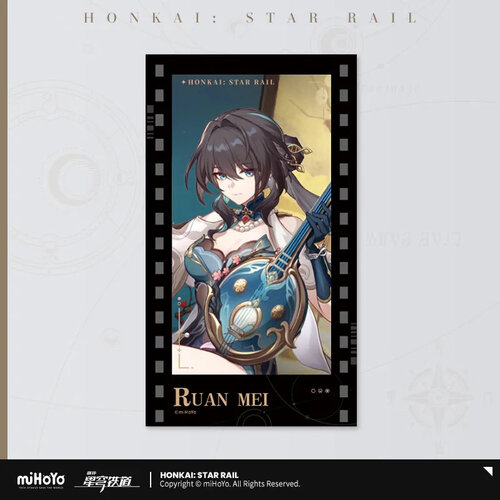 -PRE ORDER- Honkai: Star Rail Stars Invitation Series Imitation Film Card Ruan Mei