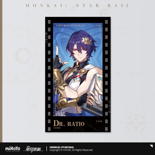 Honkai: Star Rail Stars Invitation Series Imitation Film Card Dr. Ratio